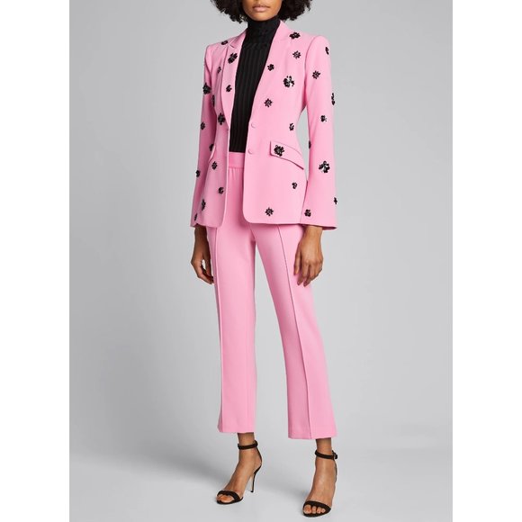 Cinq à Sept ATTICUS Crepe Cropped Pants - Picture 8 of 12